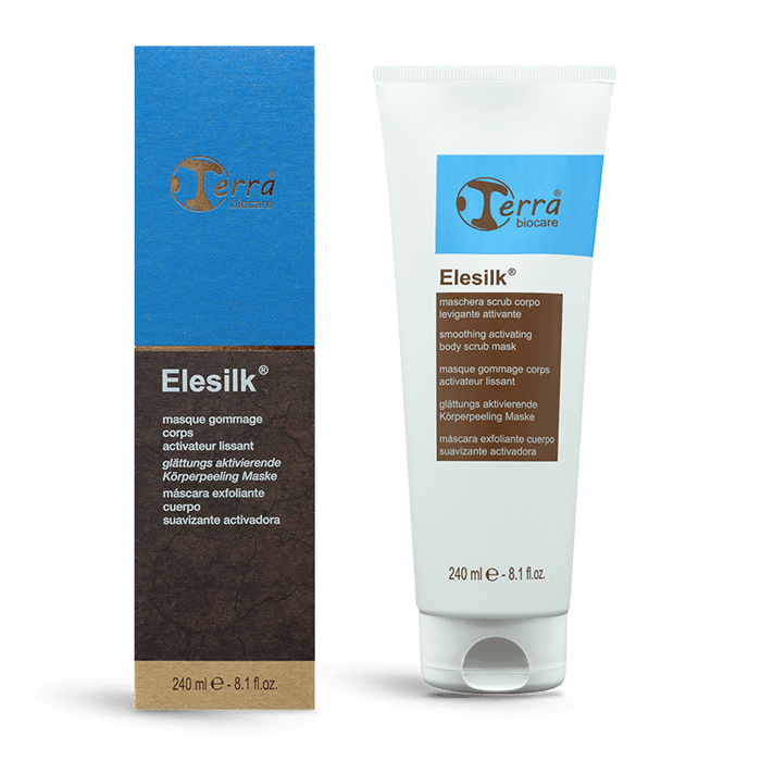 Elesilk maschera scrub corpo terra biocare